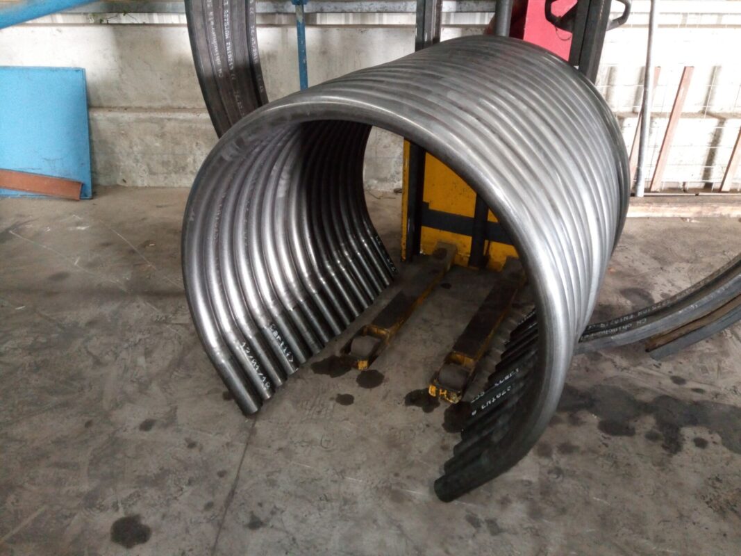 galvaniz boru dairesel büküm