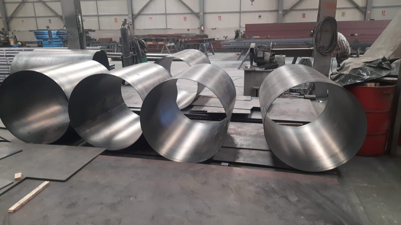 galvaniz sac silindir büküm