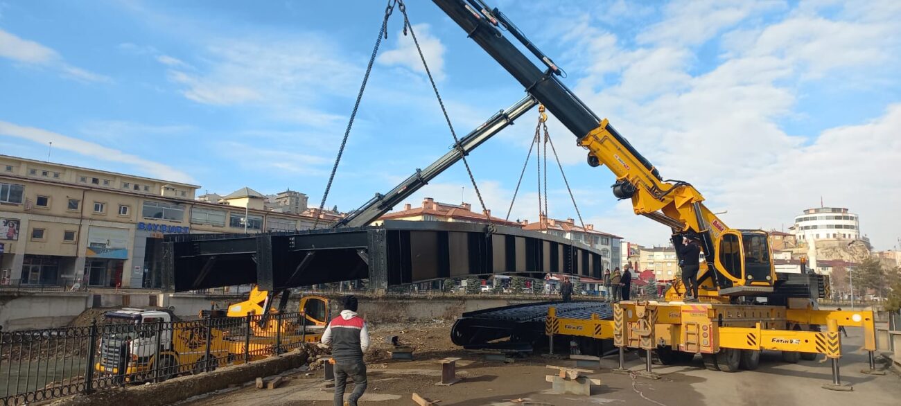 DSİ Bayburt Çoruh Çelik Yaya Köprüsü